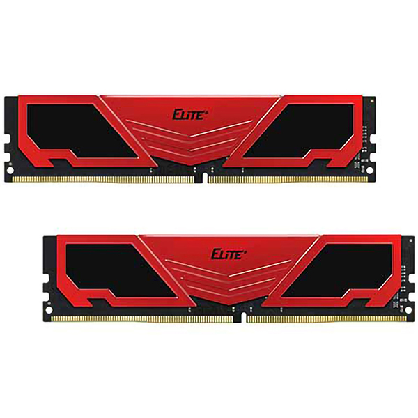 رم کامپیوتر DDR4 چهار کاناله 2133 مگاهرتز CL15 تیم گروپ مدل ELITE PLUS ظرفیت 16 گیگابایت
