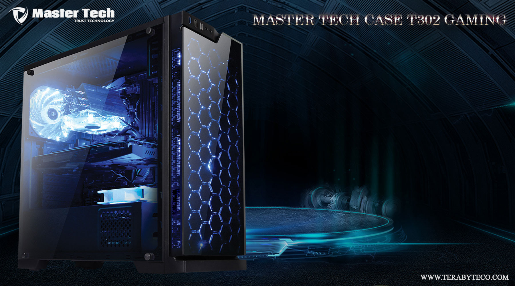 کیس کامپیوتر مستر تک مدل Master Tech T302